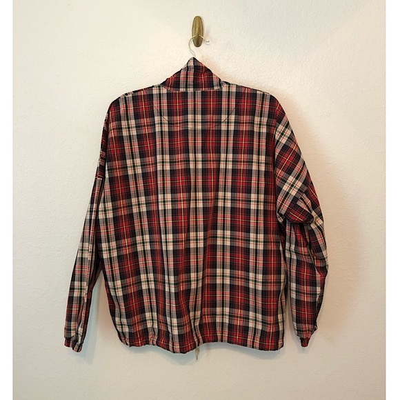 Urban Outfitters Plaid Oversized Windbreaker - Picture 7 of 11